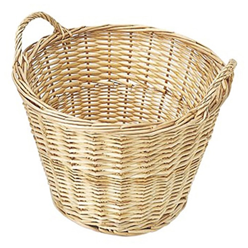 アルファ 売れ筋籐かご 柳丸 LY8-0004 1個(ご注文単位1個)【直送品】