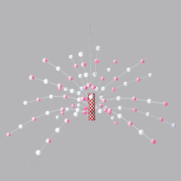 アルファ 市松餅花センター 小 TQ7-2010 1個(ご注文単位1個)【直送品】