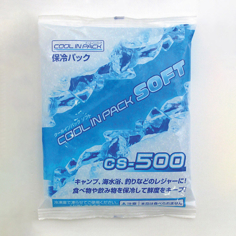 JEJアステージ 保冷パック クールインパック ソフトタイプ CS-500 1個(ご注文単位18個)【直送品】