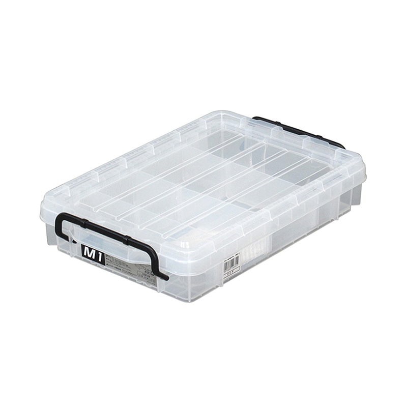 JEJアステージ システムコンテナ　NWボックス M1 クリア 1個（ご注文単位12個）【直送品】