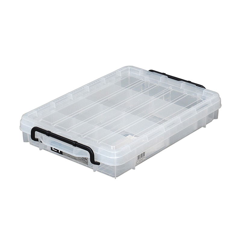 JEJアステージ システムコンテナ　NWボックス L1 クリア 1個（ご注文単位8個）【直送品】