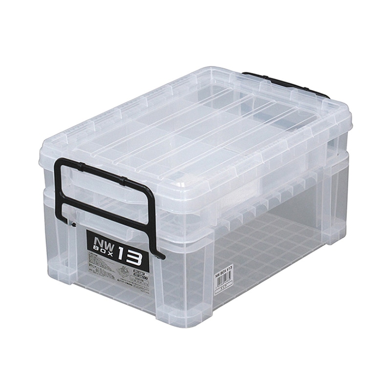 JEJアステージ システムコンテナ　NWボックス #13 クリア 1個（ご注文単位8個）【直送品】