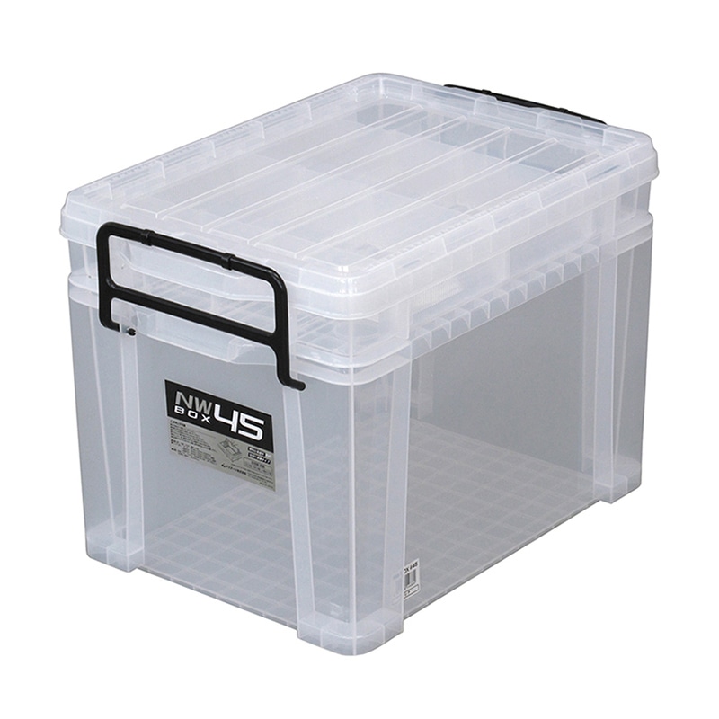JEJアステージ システムコンテナ　NWボックス #45 クリア 1個（ご注文単位4個）【直送品】