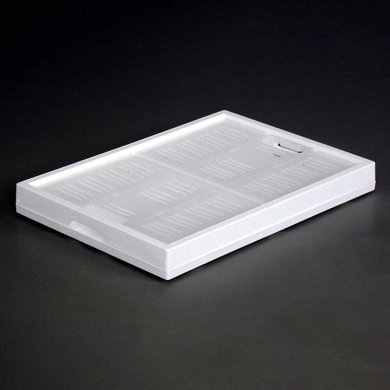 JEJアステージ 折りたたみ式コンテナ NM-35 スモークホワイト 1個(ご注文単位10個)【直送品】