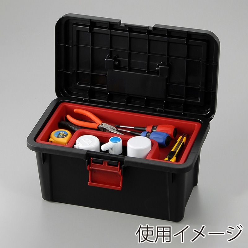 JEJアステージ ツールボックスST 380 ブラック 1個(ご注文単位8個)【直送品】