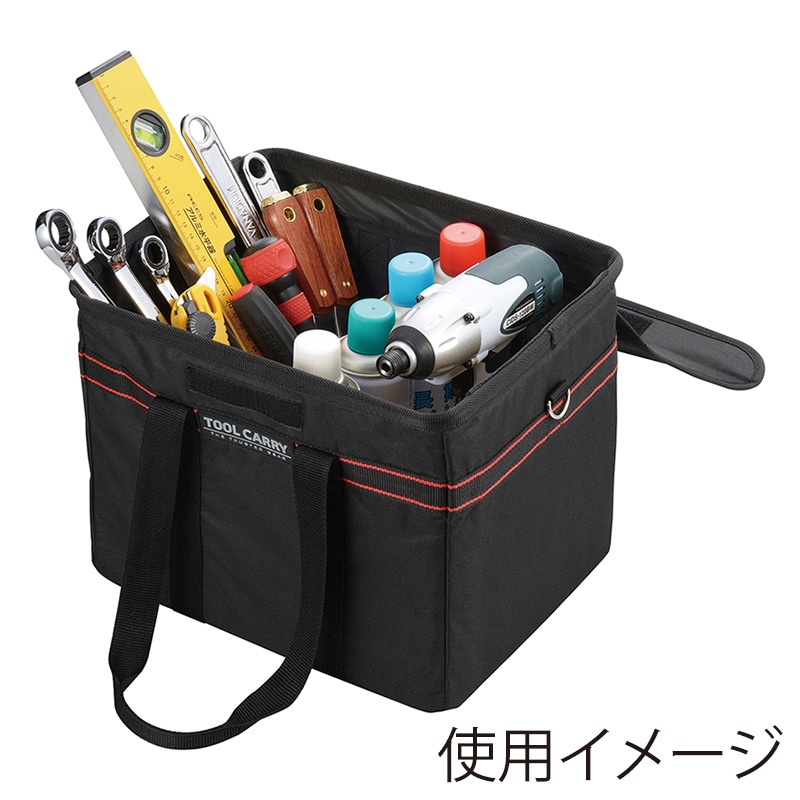 JEJアステージ ツールキャリーボックス TCB-340 ブラック 1個(ご注文単位20個)【直送品】