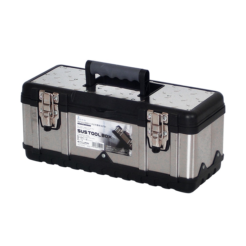 JEJアステージ ACCS　SUSツールボックス STB-390 ブラック 1個（ご注文単位9個）【直送品】