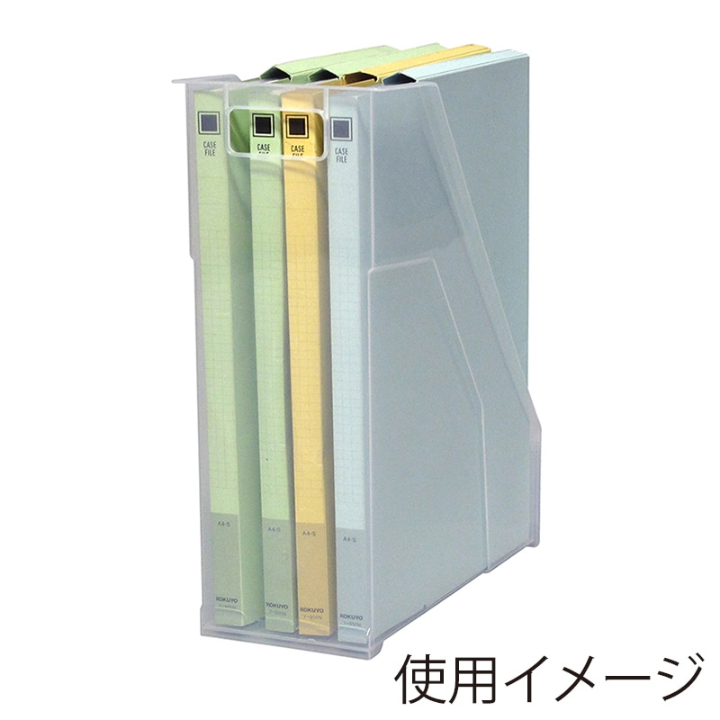 JEJアステージ ファイルスタンド  クリア 1個（ご注文単位12個）【直送品】