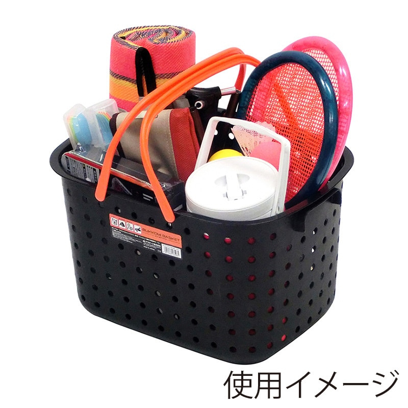 JEJアステージ ぶっこみバスケット BB-425 ブラック 1個(ご注文単位20個)【直送品】