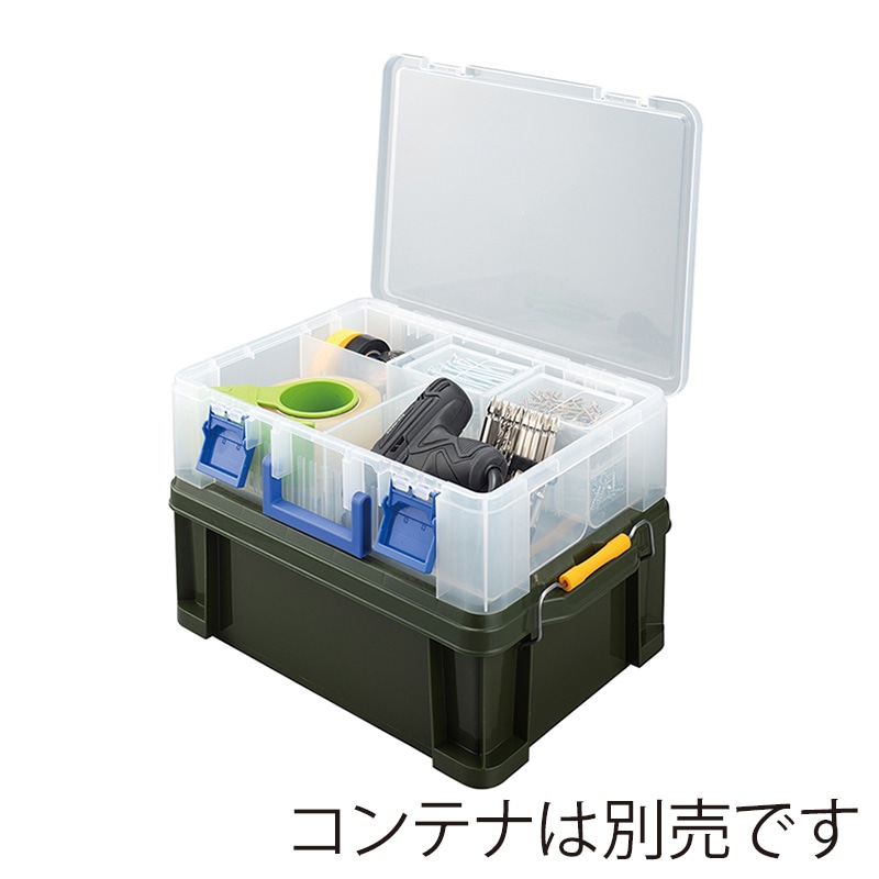 JEJアステージ パーツストッカー クリア PS-400F 1個(ご注文単位4個)【直送品】