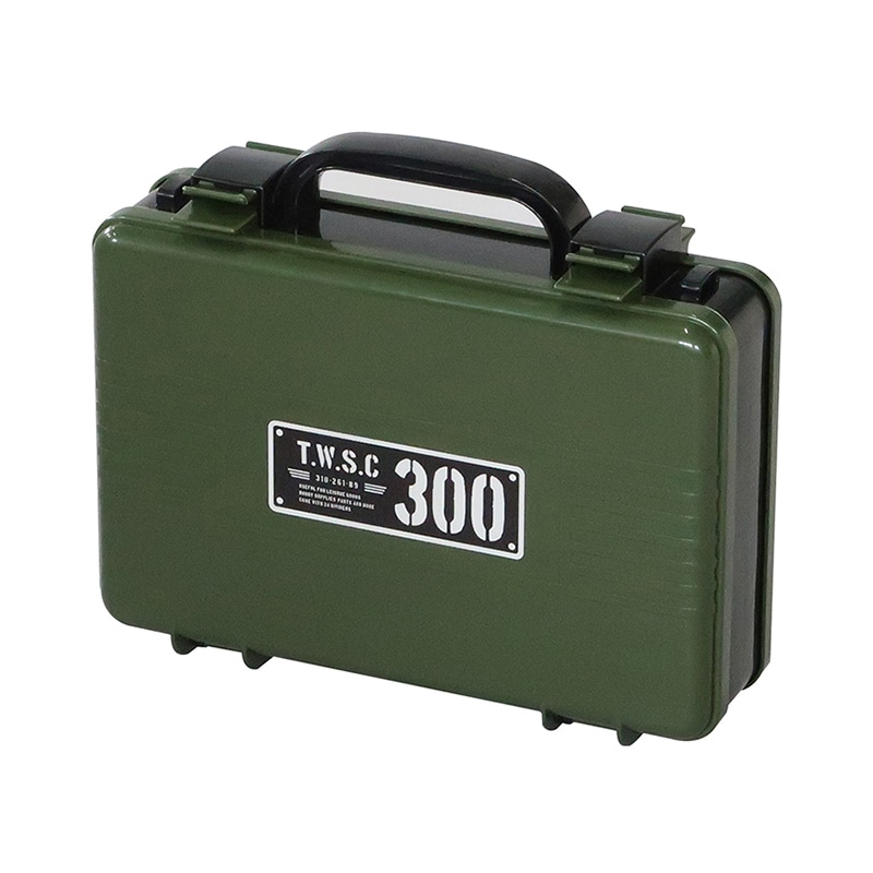 JEJアステージ 工具箱　ツインセパレートケース ST-300X ブラックグリーン 1個（ご注文単位6個）【直送品】