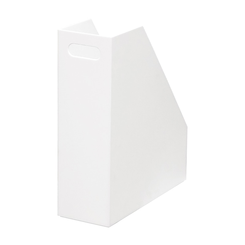 JEJアステージ ストレーショナリー　スリムケース  ホワイト 1個（ご注文単位6個）【直送品】