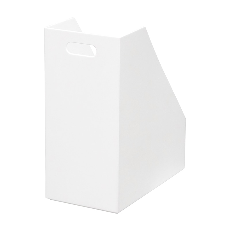 JEJアステージ ストレーショナリー ワイドケース ホワイト 1個(ご注文単位6個)【直送品】