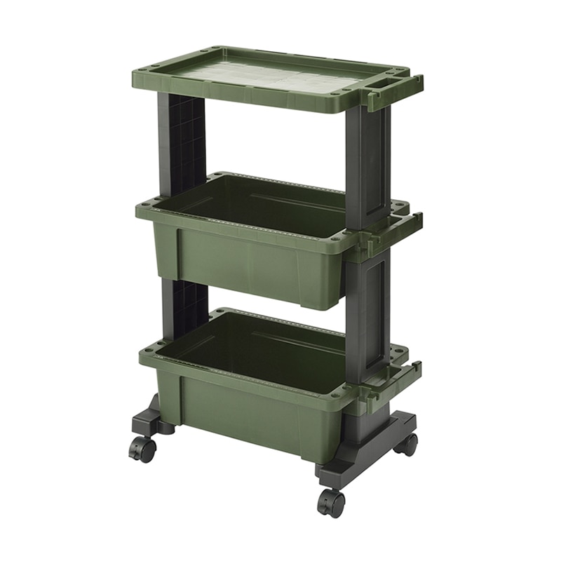 JEJアステージ ツールワゴンテーブル TWT490G グリーン 1個(ご注文単位3個)【直送品】