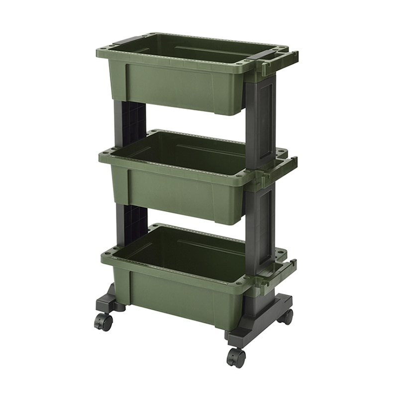 JEJアステージ ツールワゴンボックス TWB490G グリーン 1個（ご注文単位3個）【直送品】