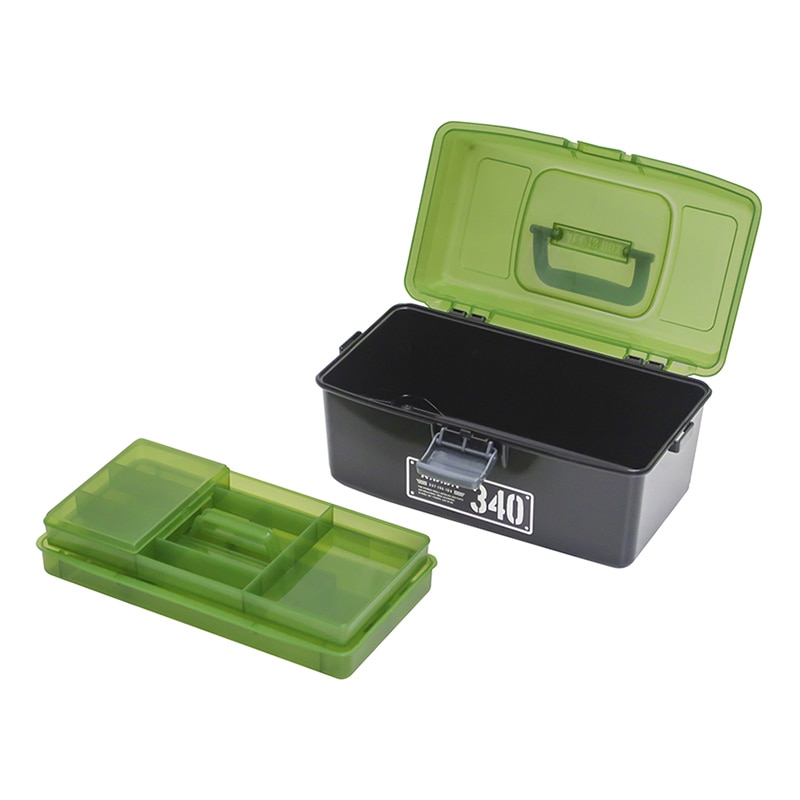 JEJアステージ 収納ボックス オールインボックス ダブルトレーX 1個(ご注文単位6個)【直送品】