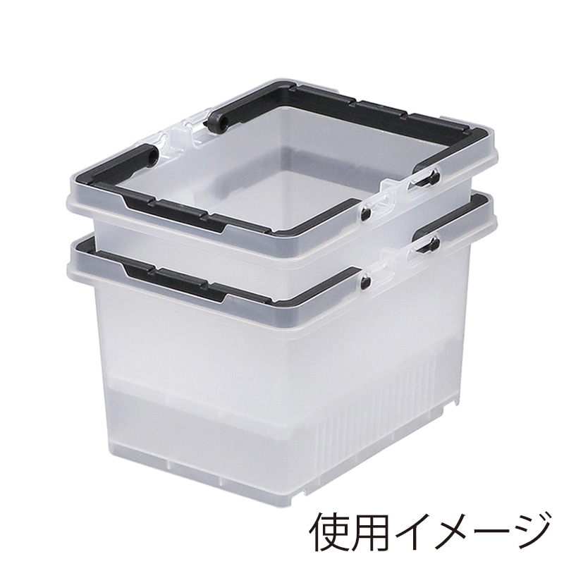 JEJアステージ セパレートバスケット 25 クリア 1個（ご注文単位12個）【直送品】