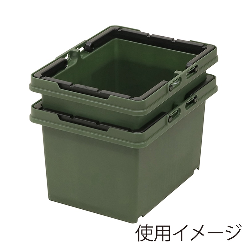 JEJアステージ セパレートバスケット 25 グリーン 1個（ご注文単位12個）【直送品】