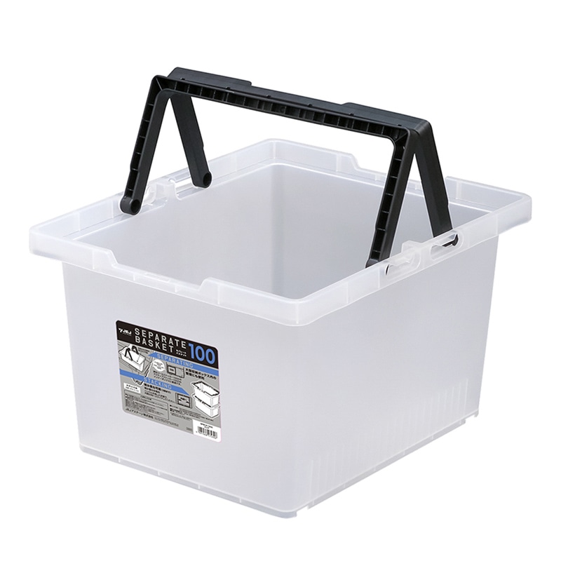 JEJアステージ セパレートバスケット 100 クリア 1個(ご注文単位6個)【直送品】