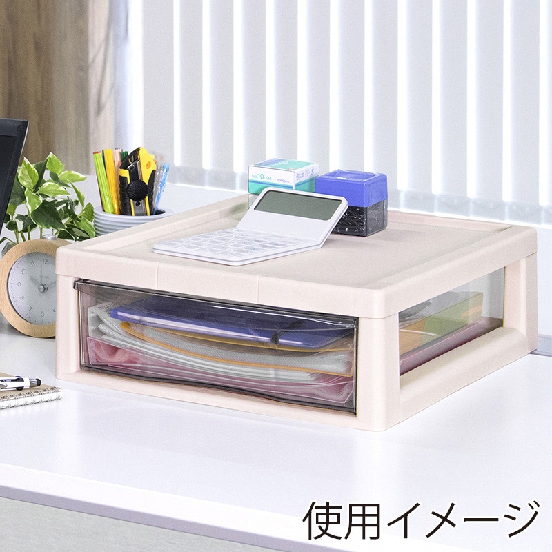 JEJアステージ ラック アプロス B4 深1段 アイボリー 1個(ご注文単位6個)【直送品】