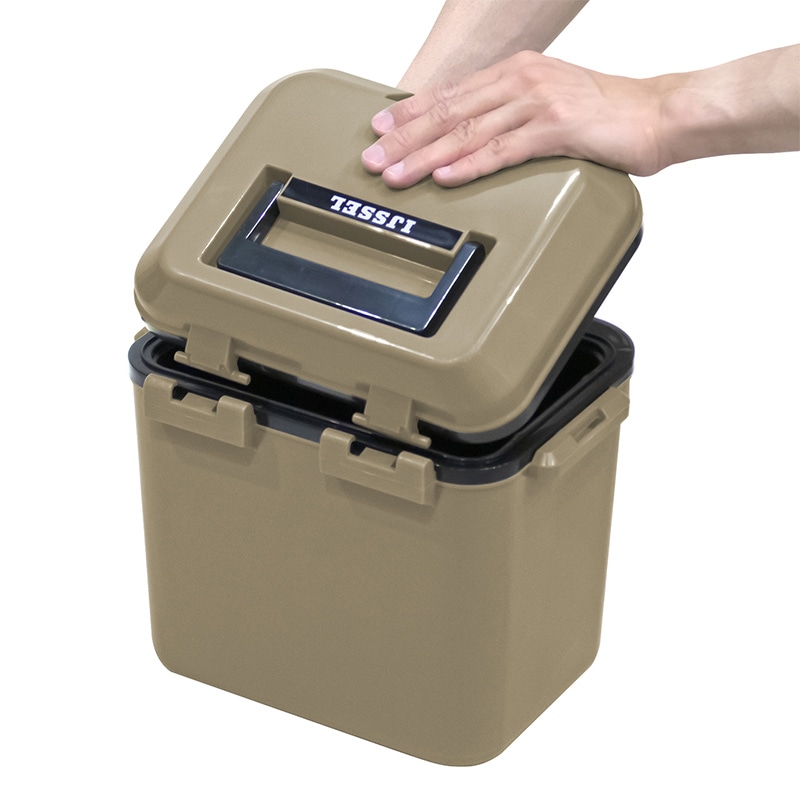 JEJアステージ クーラーボックス　アイセル #10 サンドベージュ　ISL-10SB 1個（ご注文単位8個）【直送品】