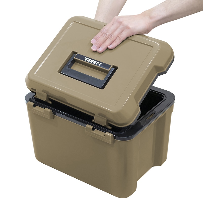 JEJアステージ クーラーボックス　アイセル #13 サンドベージュ　ISL-13SB 1個（ご注文単位8個）【直送品】