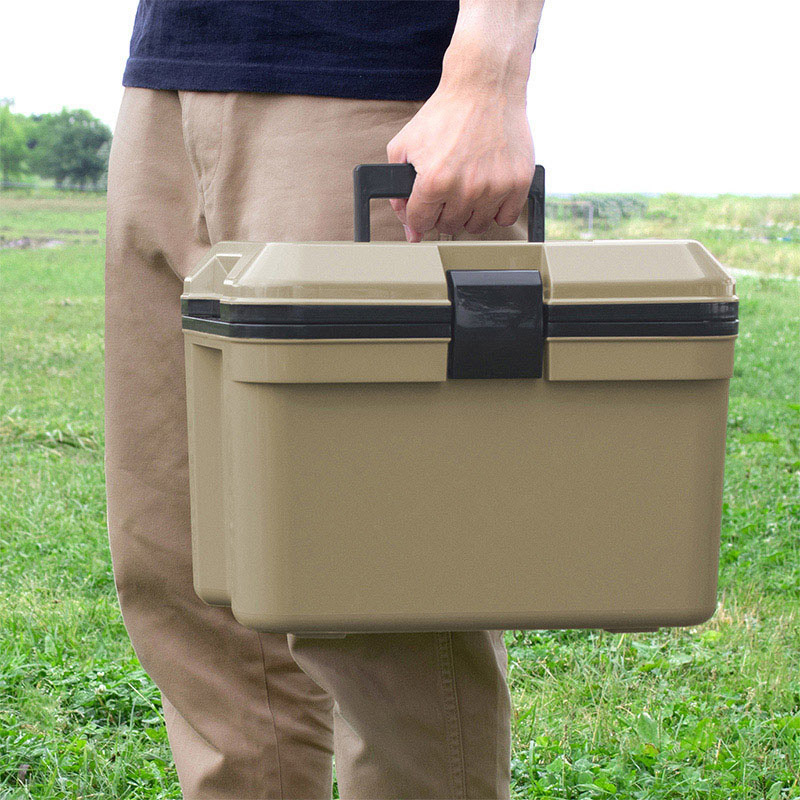 JEJアステージ クーラーボックス　アイセル #13 サンドベージュ　ISL-13SB 1個（ご注文単位8個）【直送品】