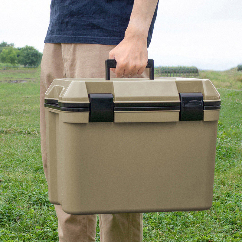 JEJアステージ クーラーボックス アイセル #25 サンドベージュ ISL-25SB 1個(ご注文単位6個)【直送品】