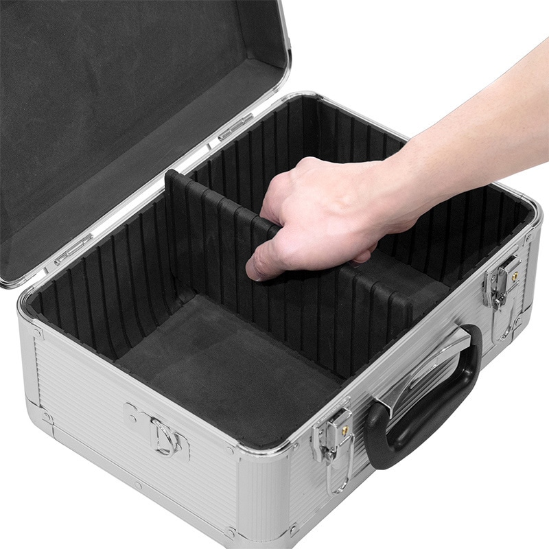 JEJアステージ ACCS アルミツールケース 深型 T3AA-MF シルバー 1個(ご注文単位6個)【直送品】