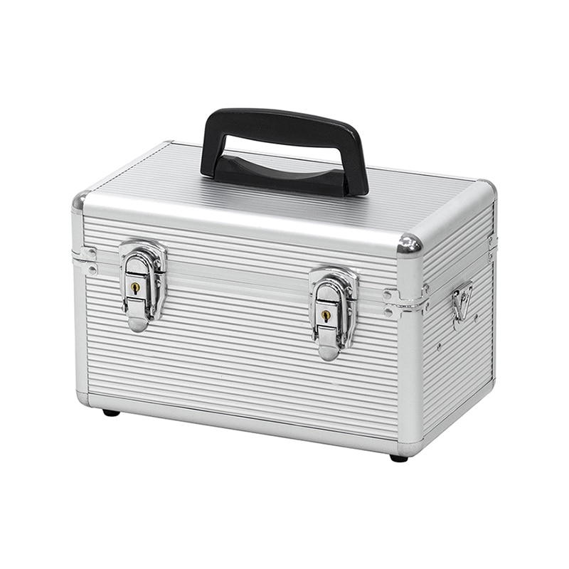 JEJアステージ ACCS　アルミツールボックス　トレー付 AL-B295 シルバー 1個（ご注文単位8個）【直送品】