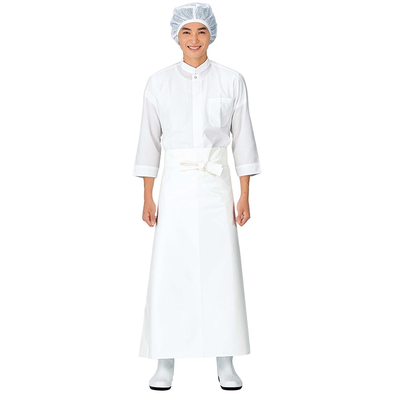 マイティクロス　エプロン　腰下 E-1002-3　ベージュ　LL  1個（ご注文単位1個）【直送品】