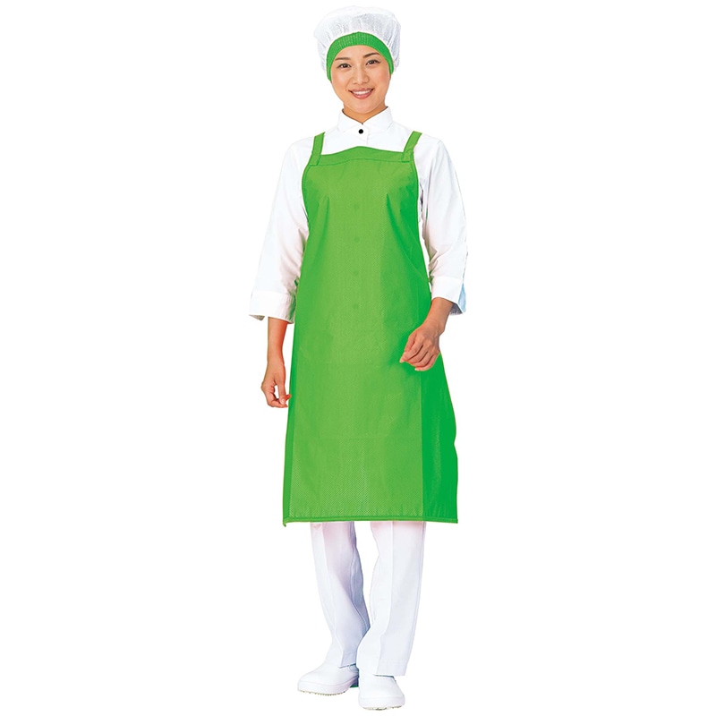 インナードライエプロン　たすき掛け　E1600-0 ホワイト  1個（ご注文単位1個）【直送品】