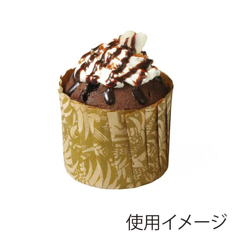 天満紙器 ITマフィンカップ M　総柄　M103 80枚/束（ご注文単位25束）【直送品】