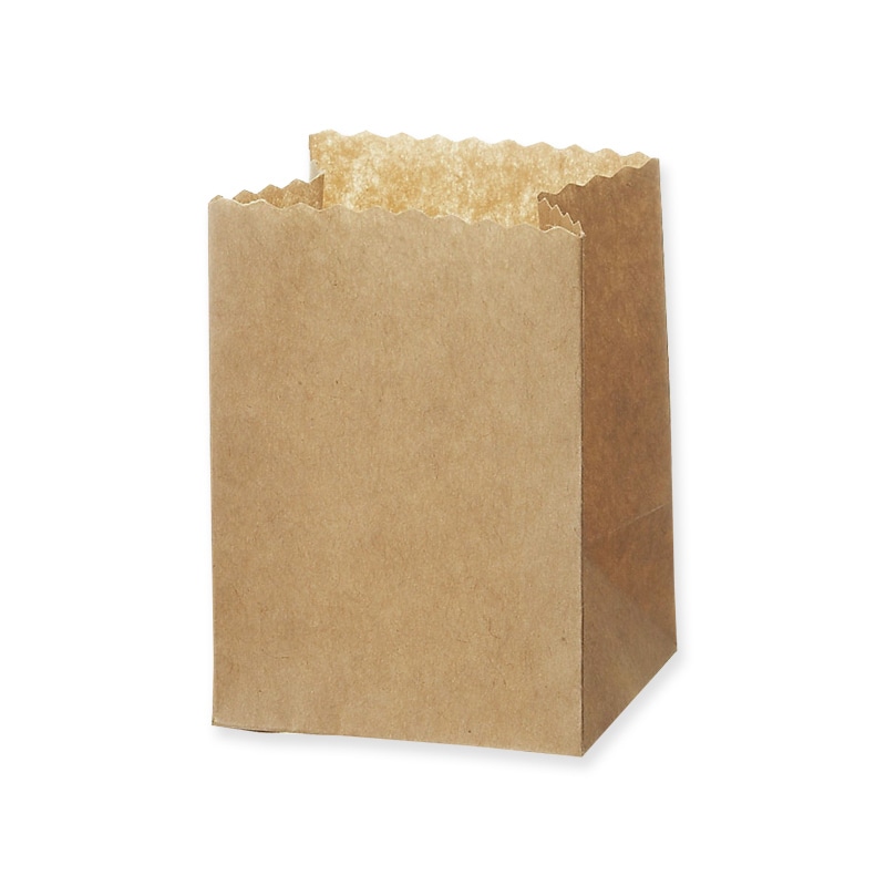 天満紙器 製菓資材 ポットベリー PY002 茶無地 50枚/袋