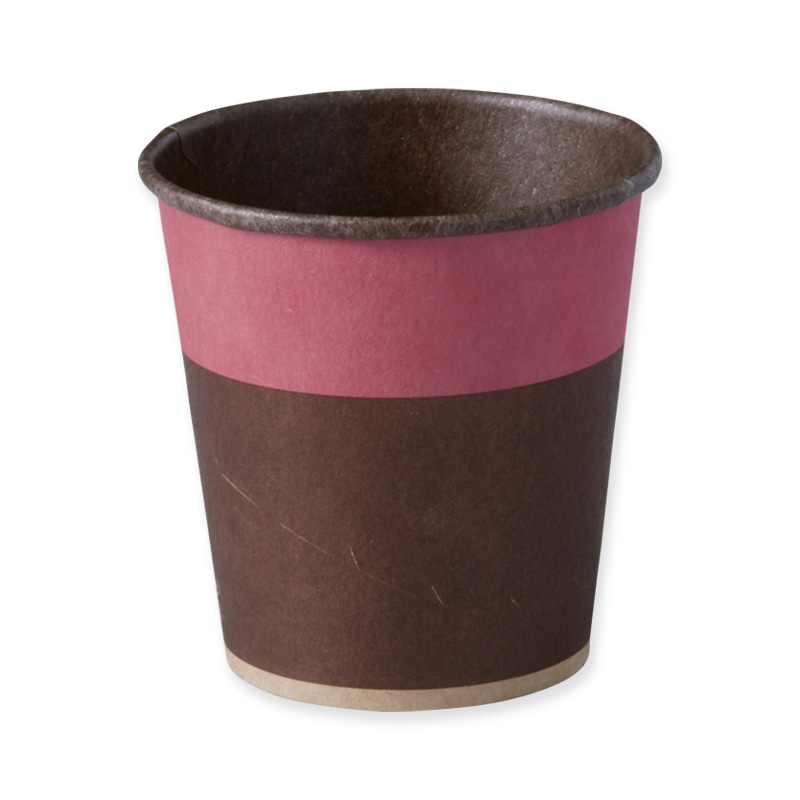 天満紙器 製菓資材 プチケーキカップ ジッパー有り PE013 ツートンピーチ