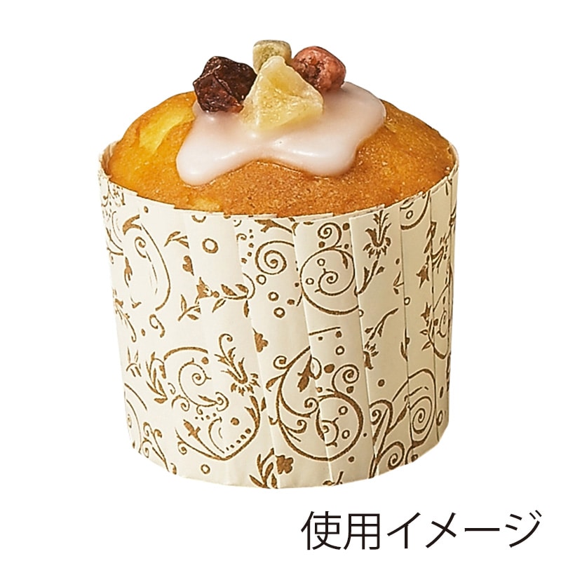 天満紙器 OTマフィンカップ S ブロッサム M211 80枚/束(ご注文単位35束)【直送品】