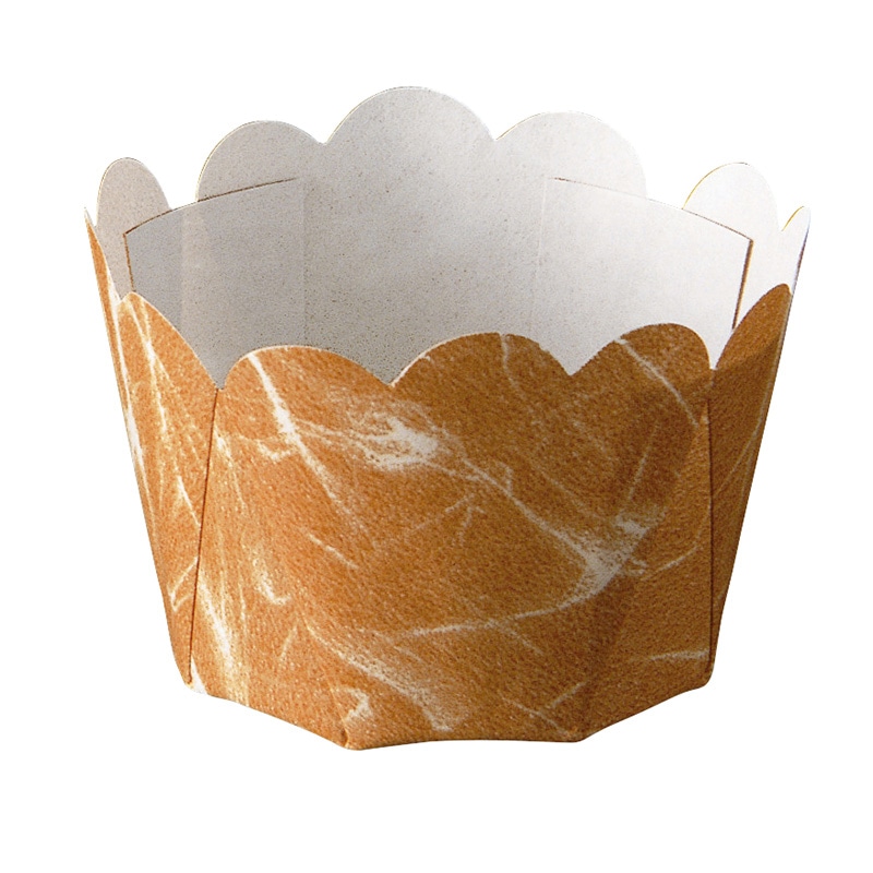 天満紙器 マフィンカップ　ぷれーんかっぷ M　和紙柄　C905 100枚/束（ご注文単位30束）【直送品】