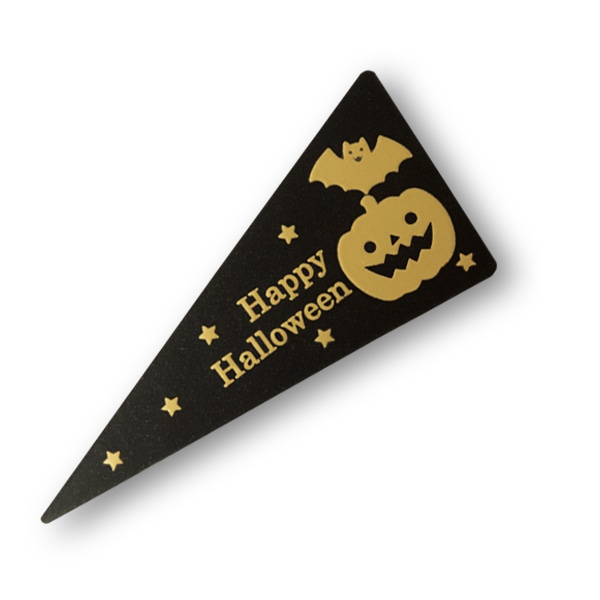 天満紙器 ケーキピック ゴールドハロウィーン XG239 100枚/袋(ご注文単位1袋)【直送品】
