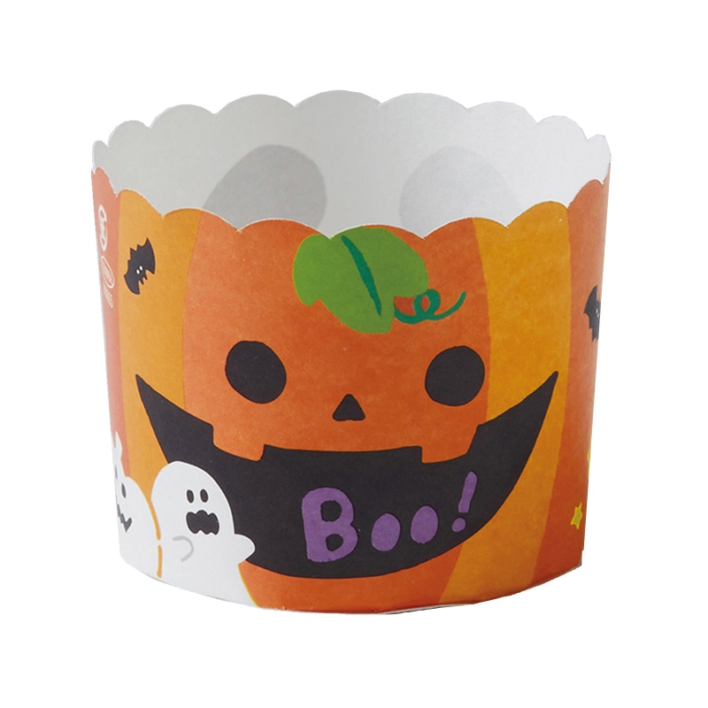 天満紙器 マフィンカップ　ペットマフィン ジャック＆スカル XM865 100枚/袋（ご注文単位1袋）【直送品】