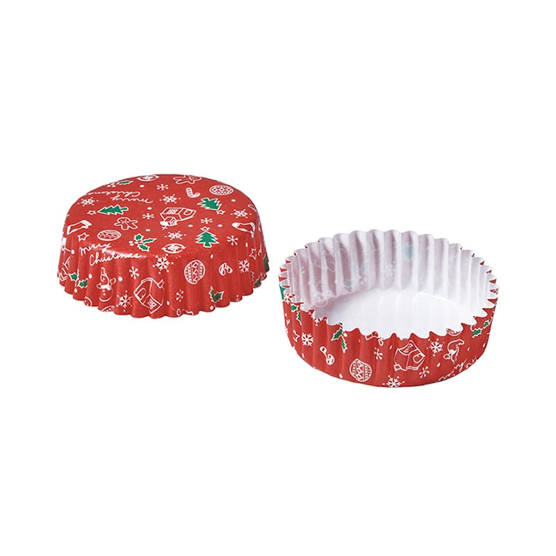 天満紙器 ペットカップ 60φ×20　スイートレッド XP791 1束/束（ご注文単位1束）【直送品】