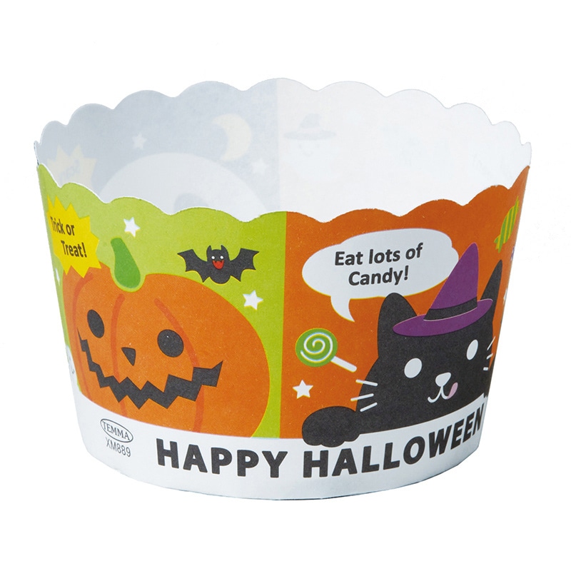 天満紙器 マフィンカップ　ペットマフィン カラフルキャラ XM889 100枚/袋（ご注文単位1袋）【直送品】