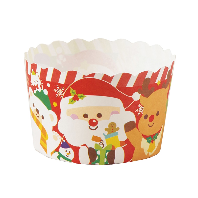 天満紙器 マフィンカップ　ペットマフィン ハッピーキャラ XM824 100枚/束（ご注文単位1束）【直送品】