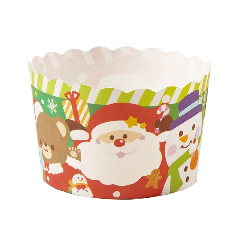 天満紙器 マフィンカップ ペットマフィン ハッピーキャラ XM824 100枚/束(ご注文単位1束)【直送品】