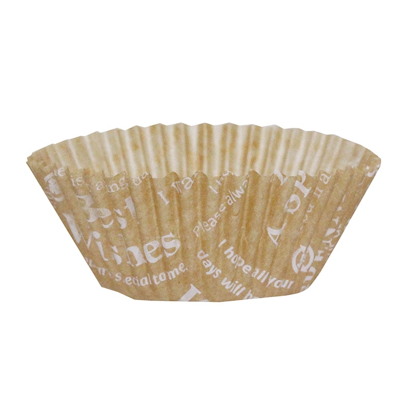 天満紙器 グラシンカップ No.6 深口 メッセージ柄 1本（ご注文単位1本）【直送品】