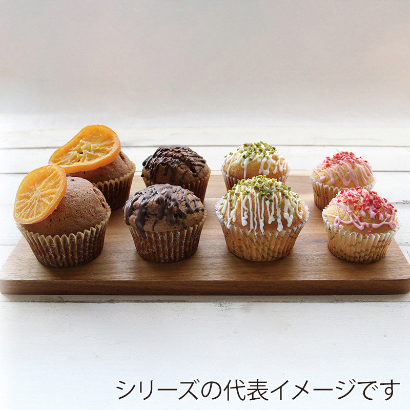 天満紙器 グラシンカップ No.8 深口 レター柄 1本(ご注文単位1本)【直送品】