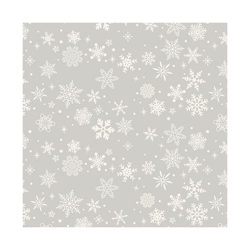 天満紙器 ワックスペーパー　シート 150×150　スノーフレーク XW110 100枚/束（ご注文単位1束）【直送品】