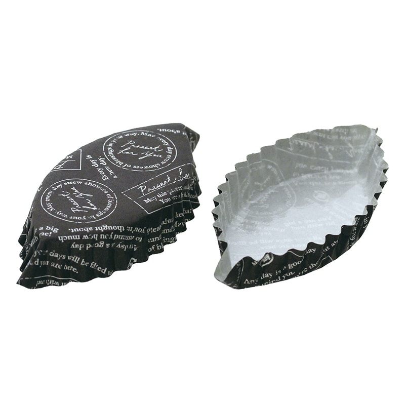 天満紙器 ペットカップ 木の葉型 ロゴスタンプ PTL08340-L 1本（ご注文単位1本）【直送品】