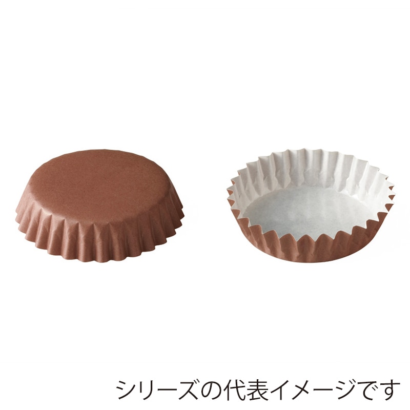 天満紙器 ペットカップ 丸型 55×20 茶ベタ PTC05520-S 1本(ご注文単位1本)【直送品】