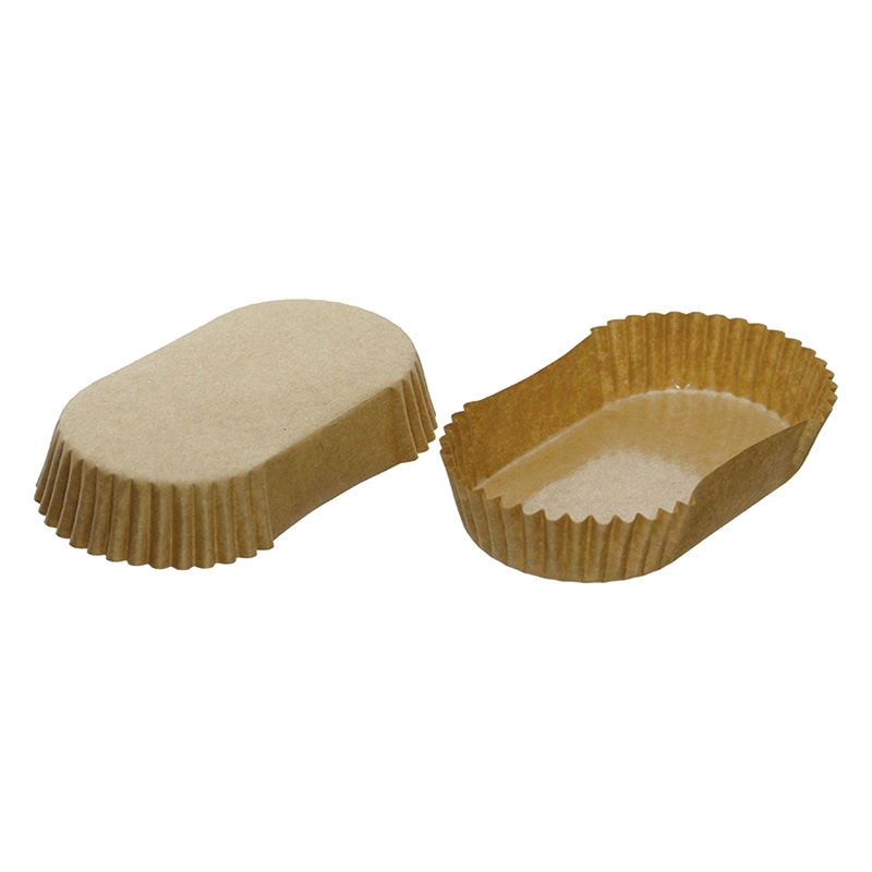 天満紙器 ペットカップ 小判型 深 茶無地 PTK12065-J 1本(ご注文単位1本)【直送品】