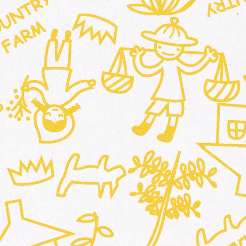 天満紙器 ペットカップ 丸型 130×30 カントリーファーム PTC13030-C 1本(ご注文単位1本)【直送品】